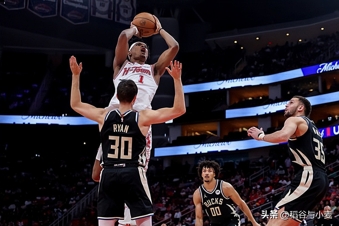 火箭力克雄鹿豪取四连胜 阿门稳定发挥助队登顶